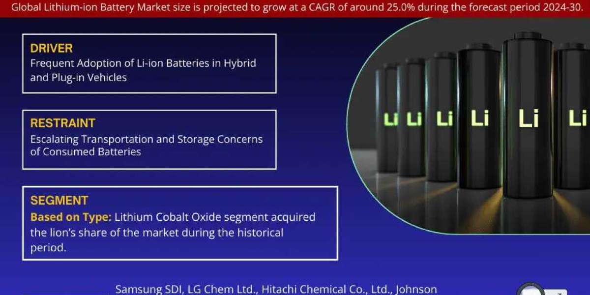 Competitive Analysis and Growth Forecast for Lithium-ion Battery Market 2024-2030