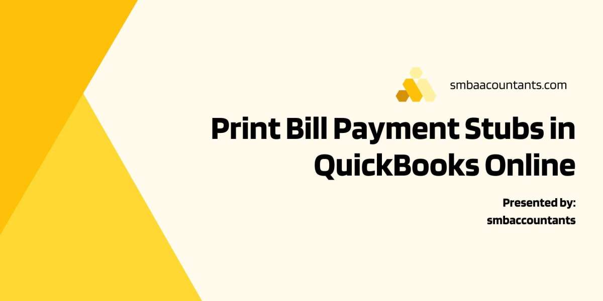 Easy Methods to Print Bill Payment Stubs in QuickBooks Online