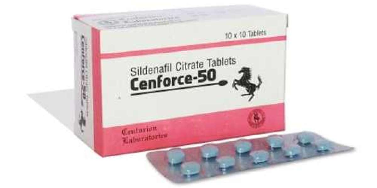 Cenforce 50 Mg works as a solution for ED