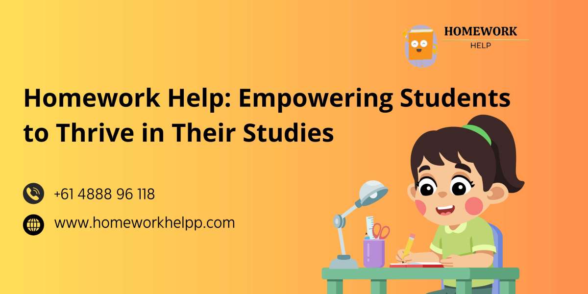 Homework Help: Empowering Students to Thrive in Their Studies