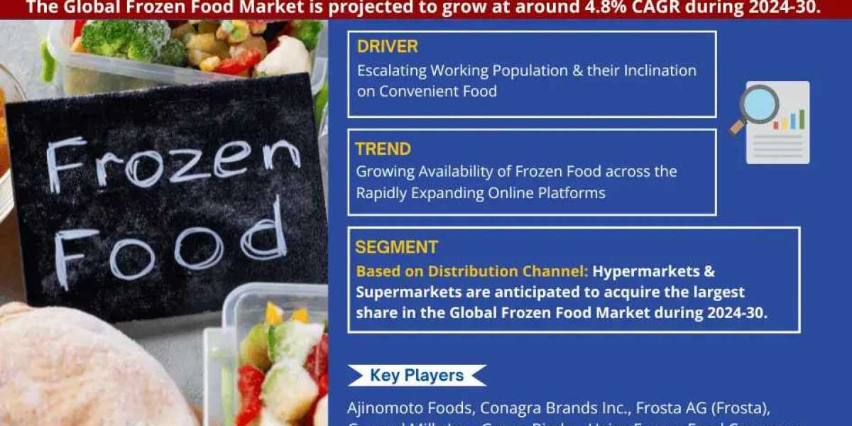 Frozen Food Market Set for Remarkable Growth Fueled by 4.8% CAGR Surge